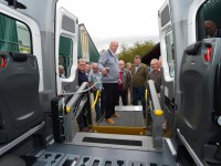 De nieuwe bus is hun eerste bus TriflexAIR, het totaalsysteem voor rolstoeltoegankelijk vervoer.